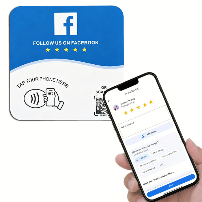 Facebook NFC-Karte