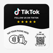 TikTok NFC-Karte